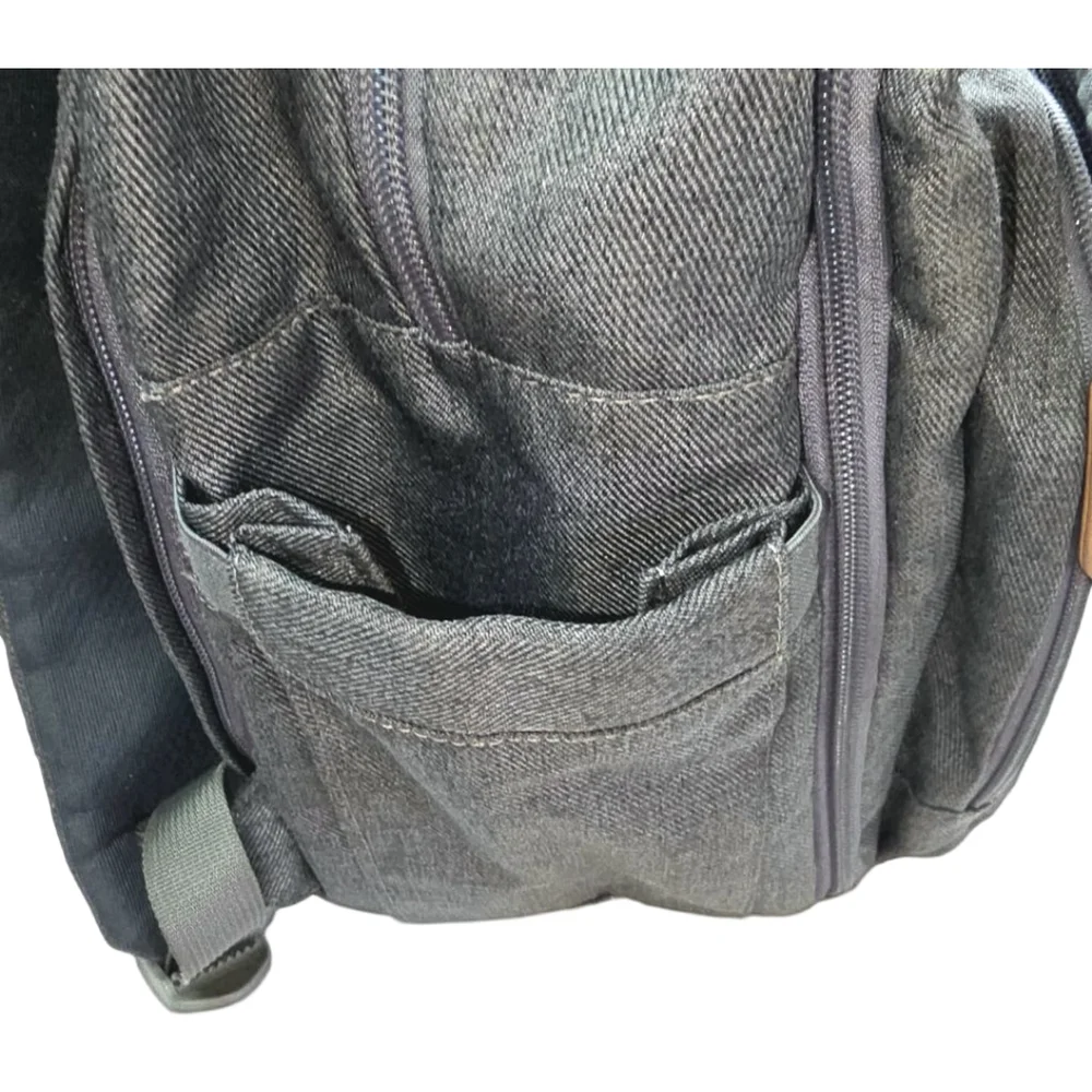 Women's Ruvalino Baby Bag One Size Gray Brown Diaper Backpack